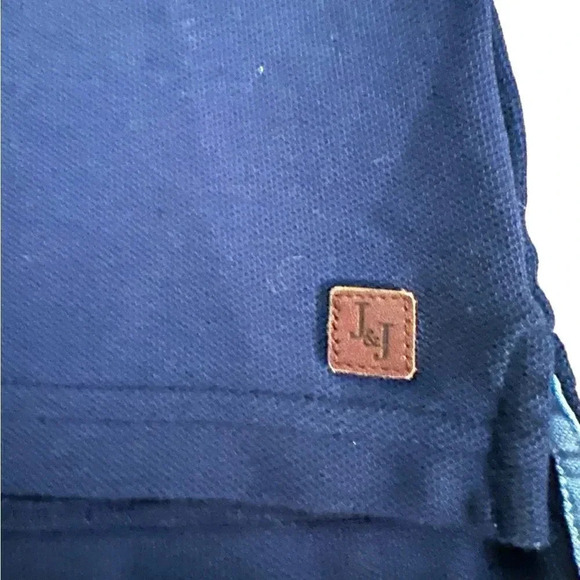 Janie & Jack | Navy Long Sleeve Polo (5) 💙 - Picture 2 of 4
